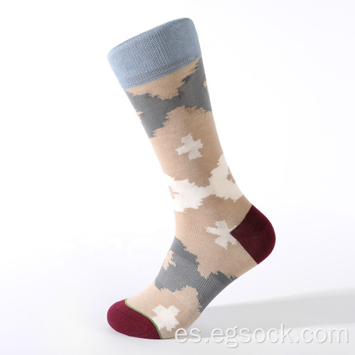 calcetines de tubo de color loco para los adultos de la familia